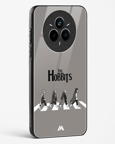 Hobbits at the Abbey Road Crossing Glass Case Phone Cover (Realme)