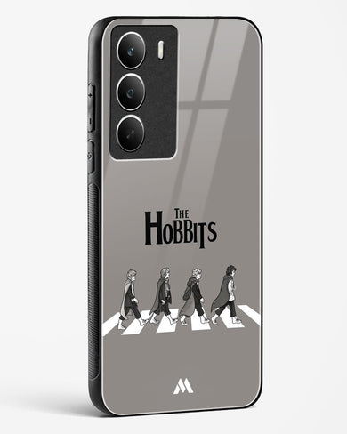 Hobbits at the Abbey Road Crossing Glass Case Phone Cover (Realme)