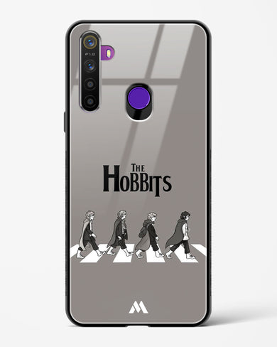 Hobbits at the Abbey Road Crossing Glass Case Phone Cover-(Realme)