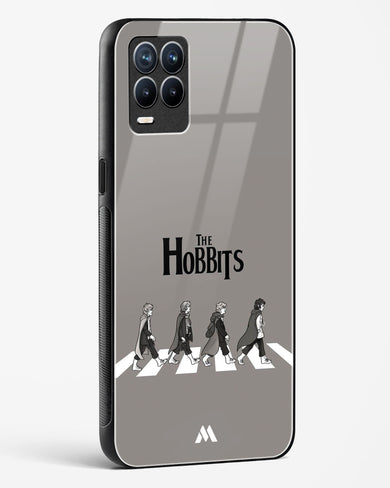 Hobbits at the Abbey Road Crossing Glass Case Phone Cover (Realme)