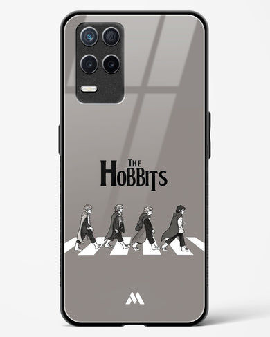 Hobbits at the Abbey Road Crossing Glass Case Phone Cover (Realme)