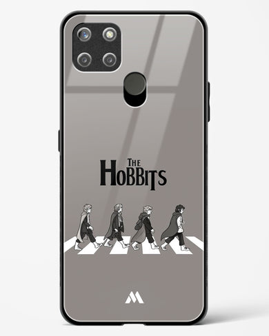 Hobbits at the Abbey Road Crossing Glass Case Phone Cover (Realme)
