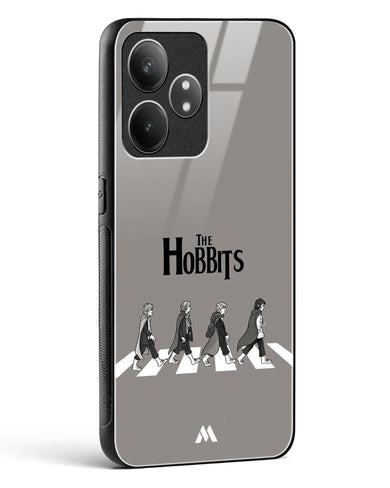 Hobbits at the Abbey Road Crossing Glass Case Phone Cover (Realme)