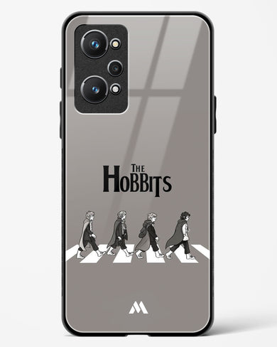 Hobbits at the Abbey Road Crossing Glass Case Phone Cover (Realme)