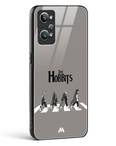 Hobbits at the Abbey Road Crossing Glass Case Phone Cover (Realme)