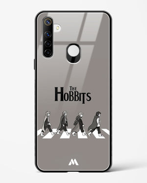 Hobbits at the Abbey Road Crossing Glass Case Phone Cover (Realme)