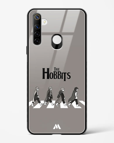 Hobbits at the Abbey Road Crossing Glass Case Phone Cover (Realme)