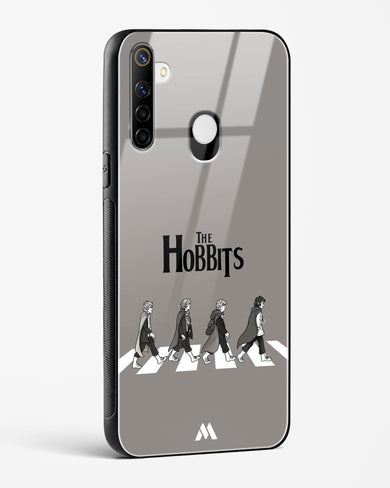 Hobbits at the Abbey Road Crossing Glass Case Phone Cover (Realme)