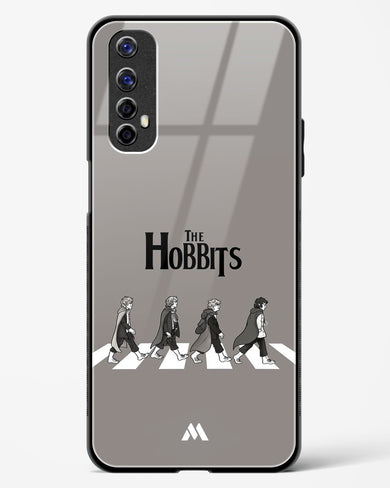 Hobbits at the Abbey Road Crossing Glass Case Phone Cover (Realme)