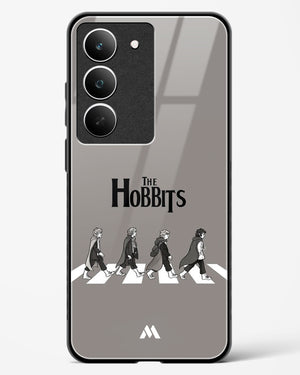 Hobbits at the Abbey Road Crossing Glass Case Phone Cover (Realme)