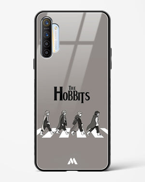 Hobbits at the Abbey Road Crossing Glass Case Phone Cover (Realme)