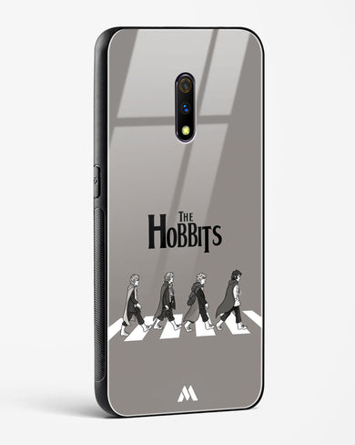 Hobbits at the Abbey Road Crossing Glass Case Phone Cover (Realme)