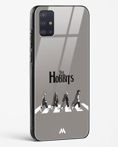 Hobbits at the Abbey Road Crossing Glass Case Phone Cover-(Samsung)