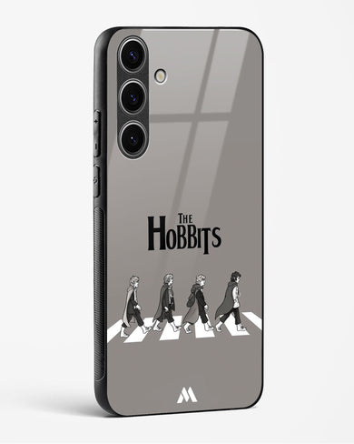 Hobbits at the Abbey Road Crossing Glass Case Phone Cover-(Samsung)