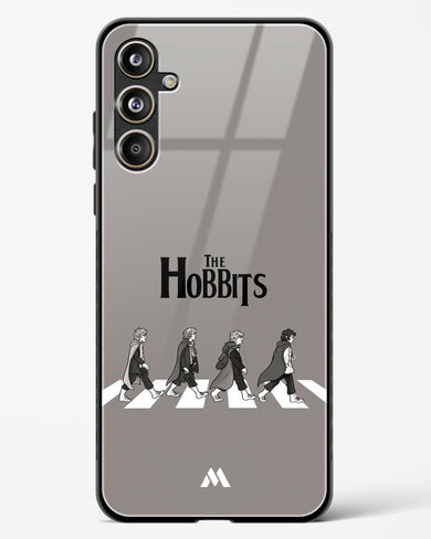 Hobbits at the Abbey Road Crossing Glass Case Phone Cover (Samsung)