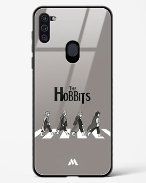Hobbits at the Abbey Road Crossing Glass Case Phone Cover-(Samsung)