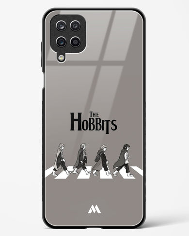 Hobbits at the Abbey Road Crossing Glass Case Phone Cover-(Samsung)