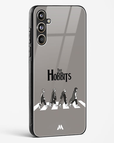 Hobbits at the Abbey Road Crossing Glass Case Phone Cover (Samsung)