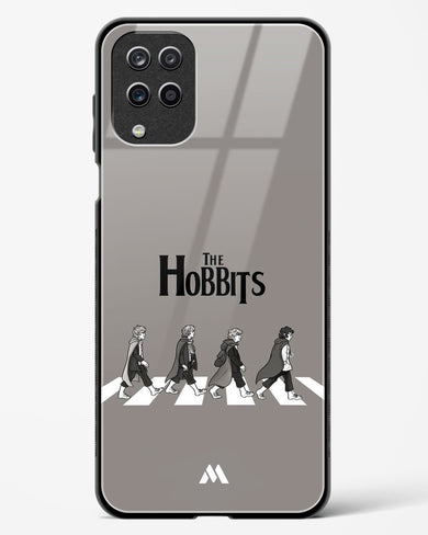 Hobbits at the Abbey Road Crossing Glass Case Phone Cover-(Samsung)