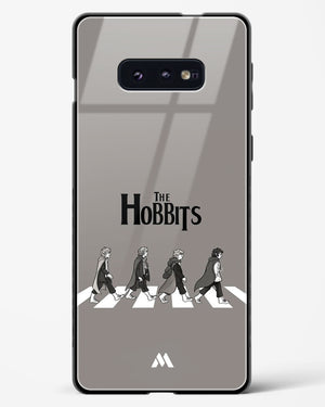 Hobbits at the Abbey Road Crossing Glass Case Phone Cover-(Samsung)