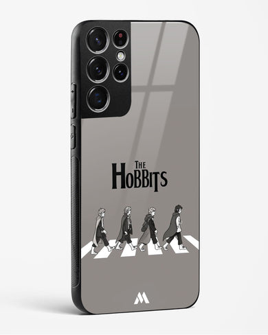 Hobbits at the Abbey Road Crossing Glass Case Phone Cover-(Samsung)