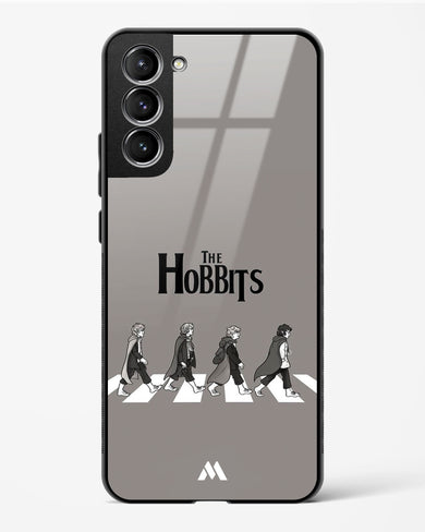 Hobbits at the Abbey Road Crossing Glass Case Phone Cover (Samsung)