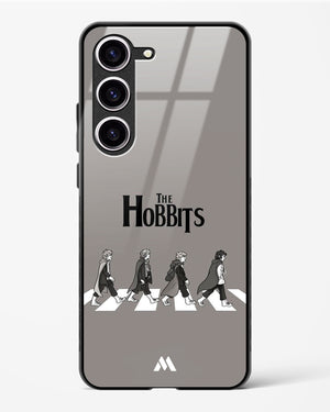 Hobbits at the Abbey Road Crossing Glass Case Phone Cover-(Samsung)