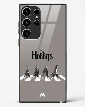 Hobbits at the Abbey Road Crossing Glass Case Phone Cover-(Samsung)