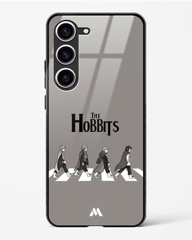 Hobbits at the Abbey Road Crossing Glass Case Phone Cover (Samsung)
