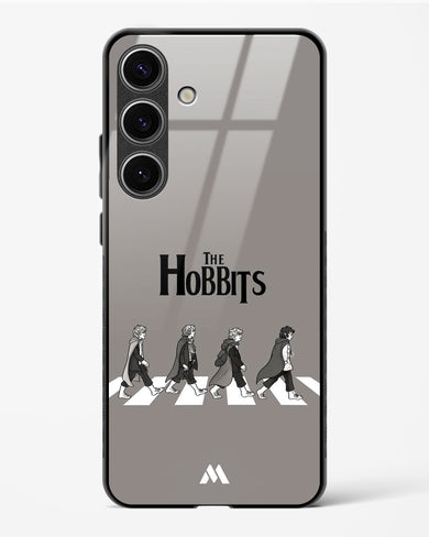 Hobbits at the Abbey Road Crossing Glass Case Phone Cover (Samsung)