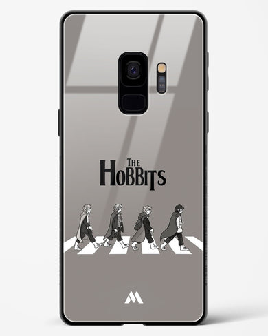 Hobbits at the Abbey Road Crossing Glass Case Phone Cover-(Samsung)