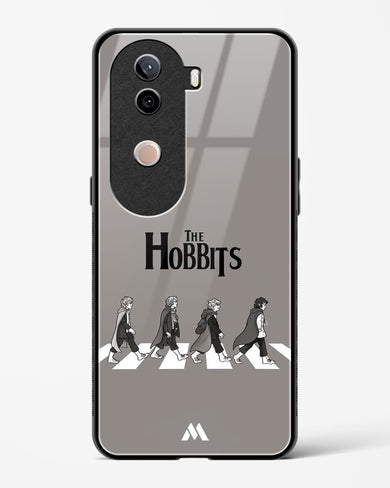 Hobbits at the Abbey Road Crossing Glass Case Phone Cover (Vivo)