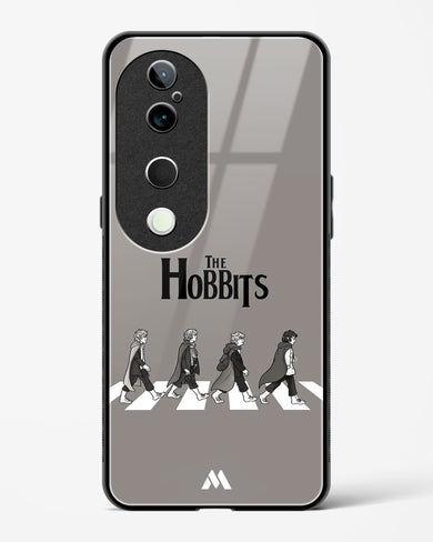 Hobbits at the Abbey Road Crossing Glass Case Phone Cover (Vivo)