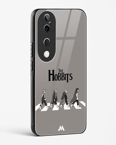 Hobbits at the Abbey Road Crossing Glass Case Phone Cover (Vivo)
