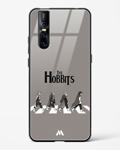 Hobbits at the Abbey Road Crossing Glass Case Phone Cover (Vivo)
