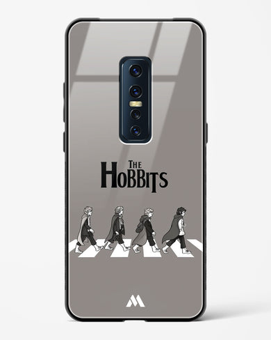 Hobbits at the Abbey Road Crossing Glass Case Phone Cover (Vivo)