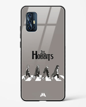 Hobbits at the Abbey Road Crossing Glass Case Phone Cover (Vivo)