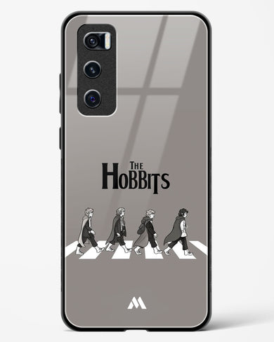 Hobbits at the Abbey Road Crossing Glass Case Phone Cover (Vivo)
