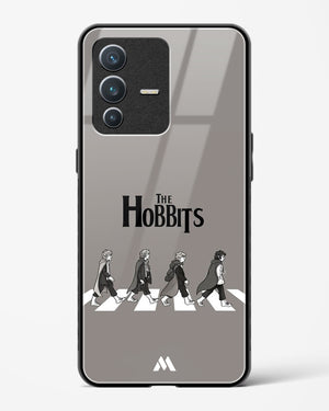 Hobbits at the Abbey Road Crossing Glass Case Phone Cover (Vivo)