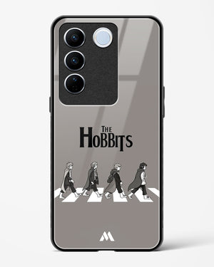 Hobbits at the Abbey Road Crossing Glass Case Phone Cover-(Vivo)