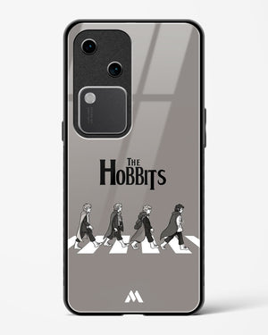 Hobbits at the Abbey Road Crossing Glass Case Phone Cover (Vivo)
