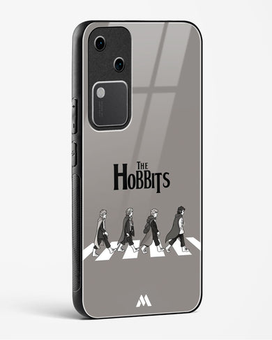 Hobbits at the Abbey Road Crossing Glass Case Phone Cover (Vivo)