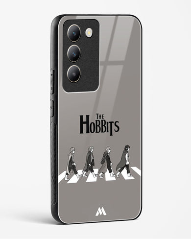 Hobbits at the Abbey Road Crossing Glass Case Phone Cover (Vivo)