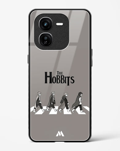 Hobbits at the Abbey Road Crossing Glass Case Phone Cover (Vivo)