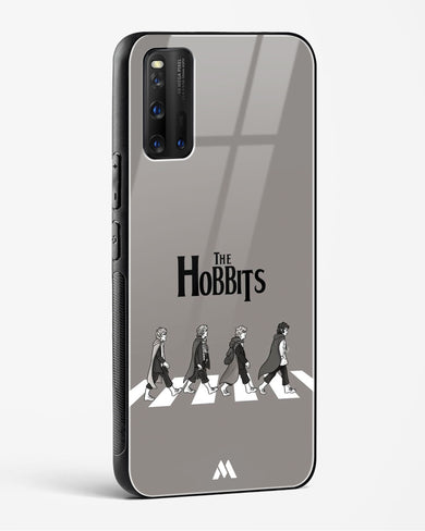 Hobbits at the Abbey Road Crossing Glass Case Phone Cover (Vivo)