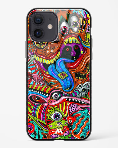 Psychedelic Monster Art Glass Case Phone Cover (Apple)