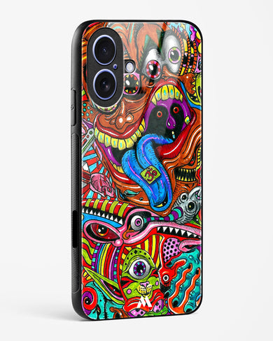 Psychedelic Monster Art Glass Case Phone Cover (Apple)