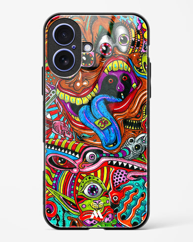 Psychedelic Monster Art Glass Case Phone Cover (Apple)