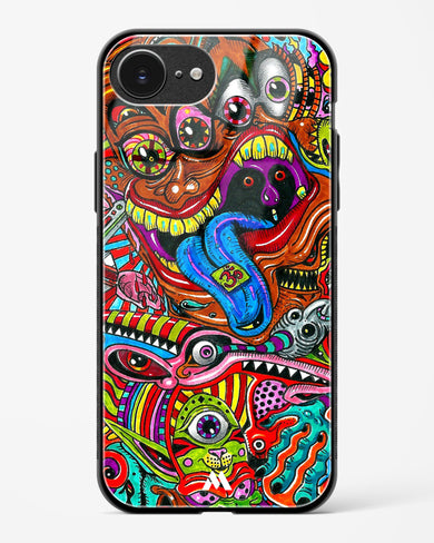Psychedelic Monster Art Glass Case Phone Cover (Apple)