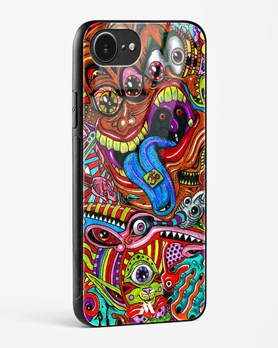 Psychedelic Monster Art Glass Case Phone Cover (Apple)